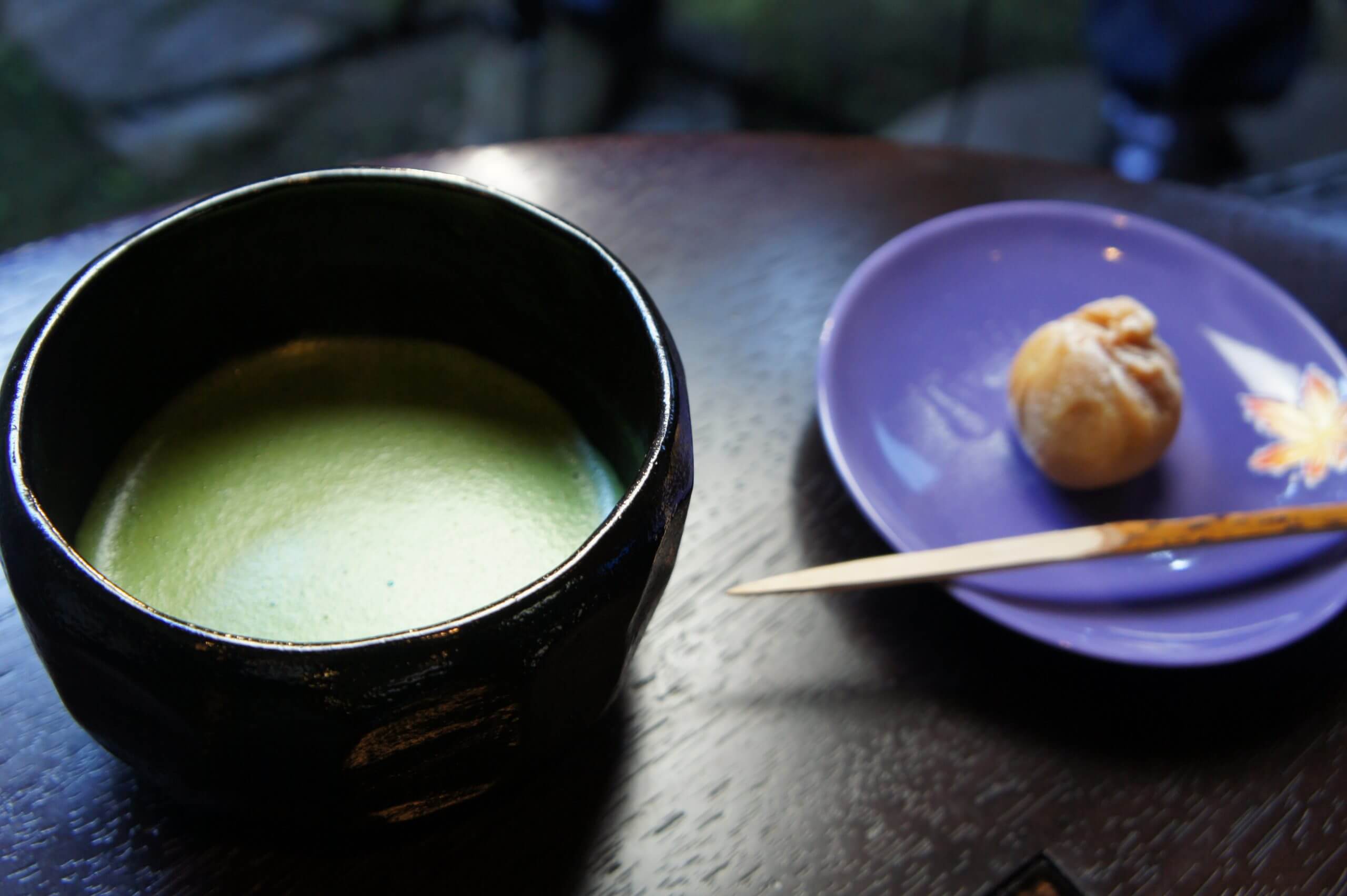 お抹茶と和菓子